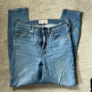 Everlane High Waisted Blue Jeans Size 25 Ankle length👖